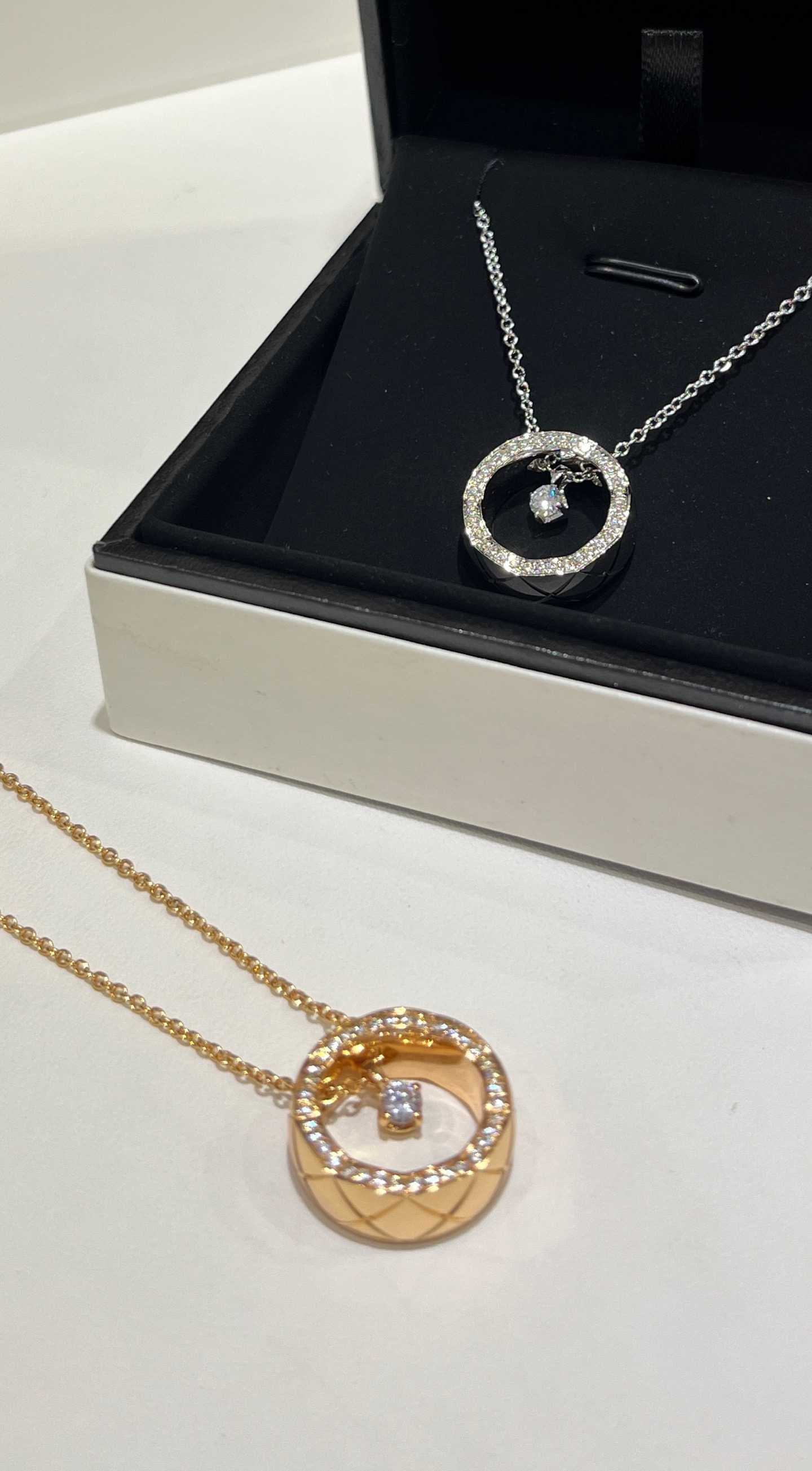 Chanel Coco Collier Necklace in Yellow Gold Color - Original Replica Club