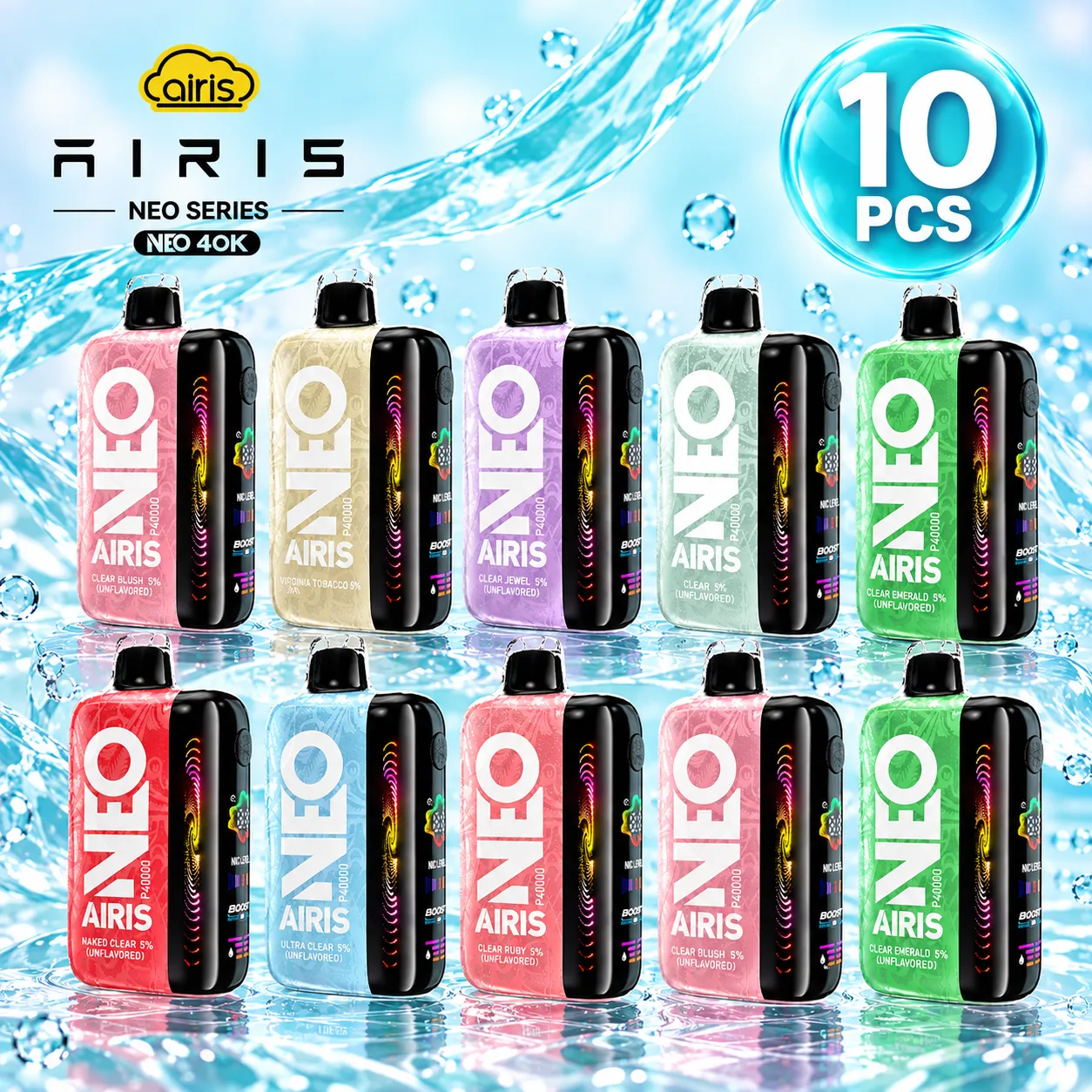 Neo 40K Clear X 10pcs