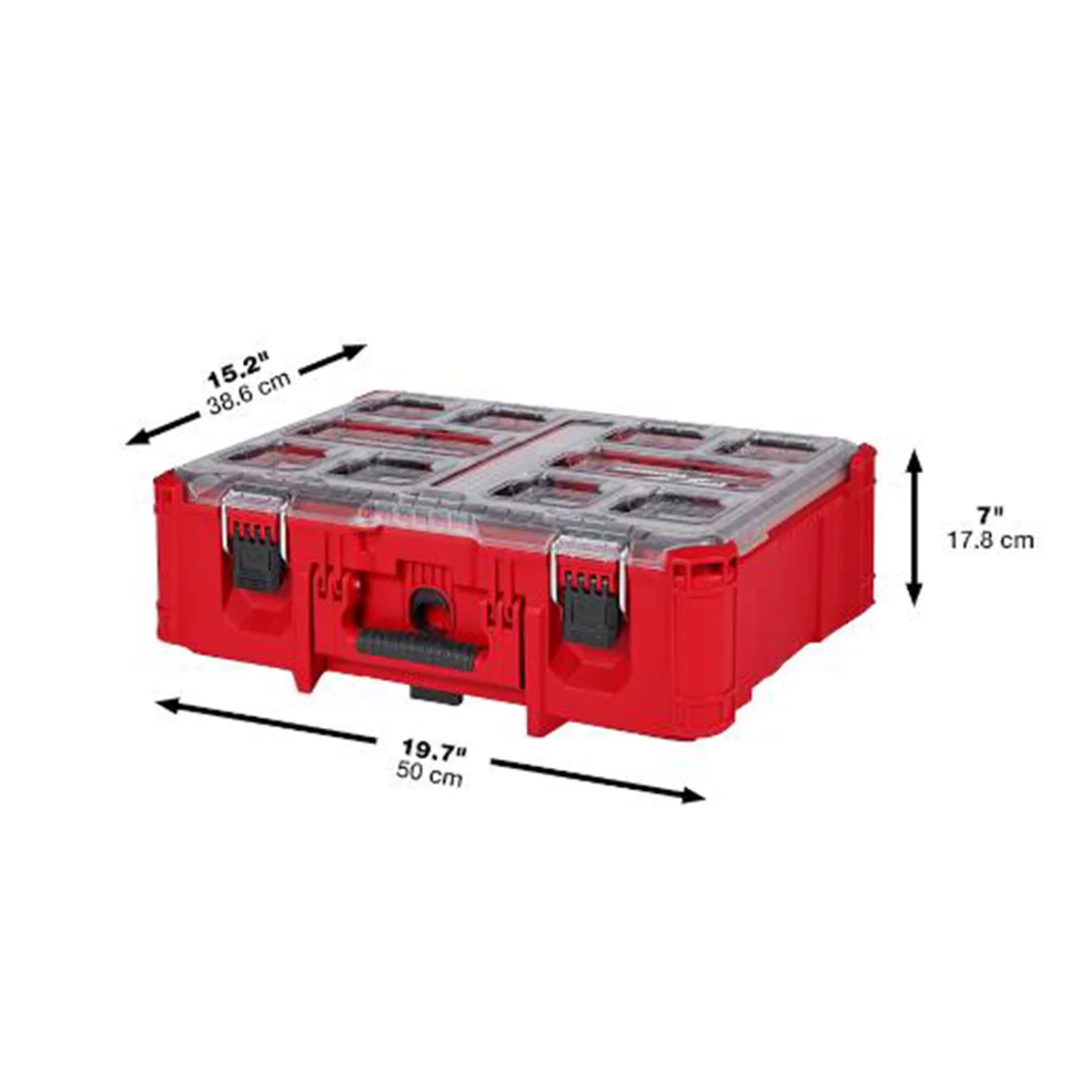 Milwaukee 48-22-8432 PACKOUT Deep Organizer with Clear Lid - Image 5