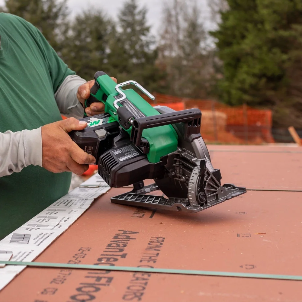 Metabo HPT 36V Cordless 7-1/4" Rear Handle Circular Saw, 500 Cuts Per Charge, Lightweight at 8.2 Lbs - Image 10