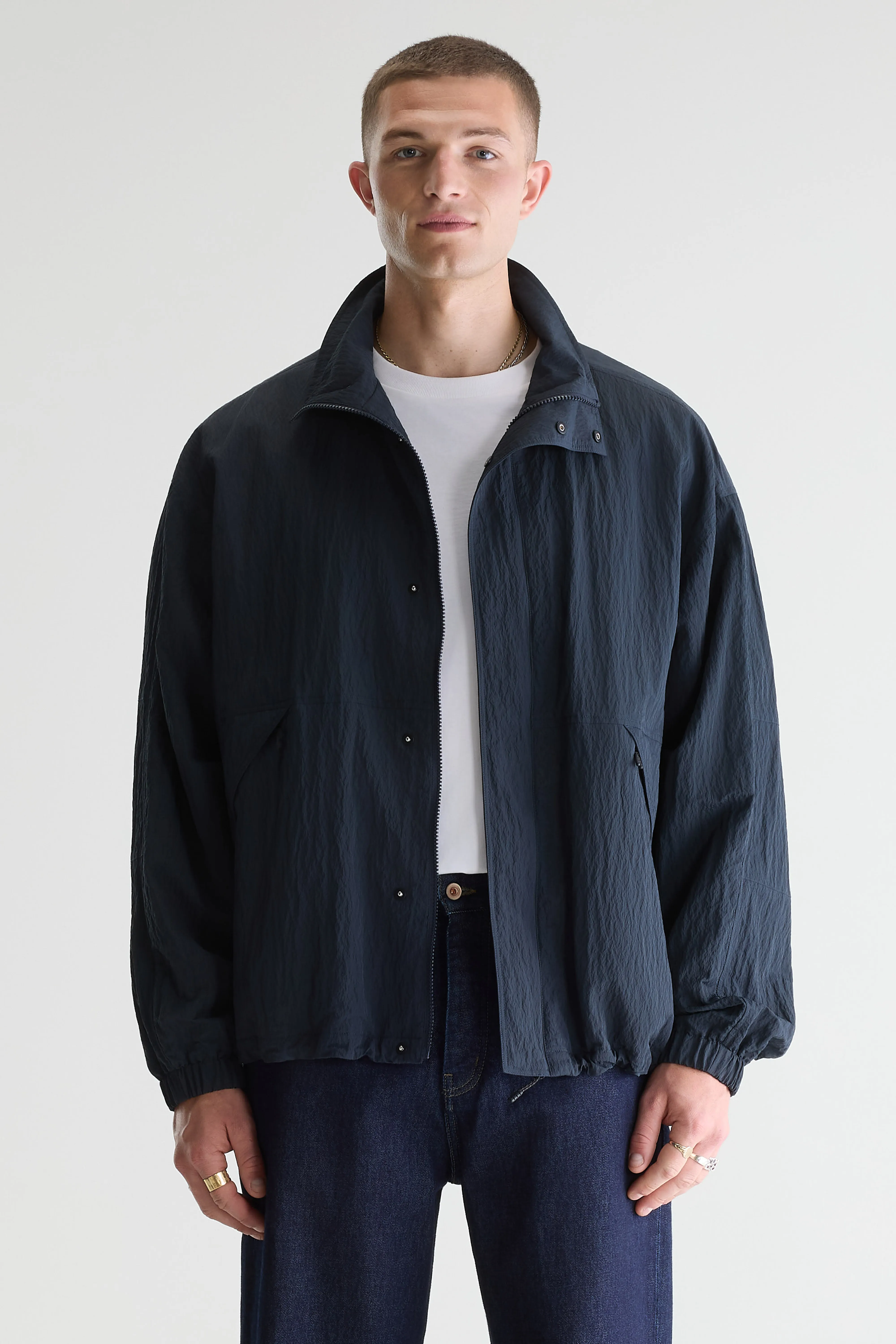 Bellerose Held rain jacket (261 / M / DARK NAVY)