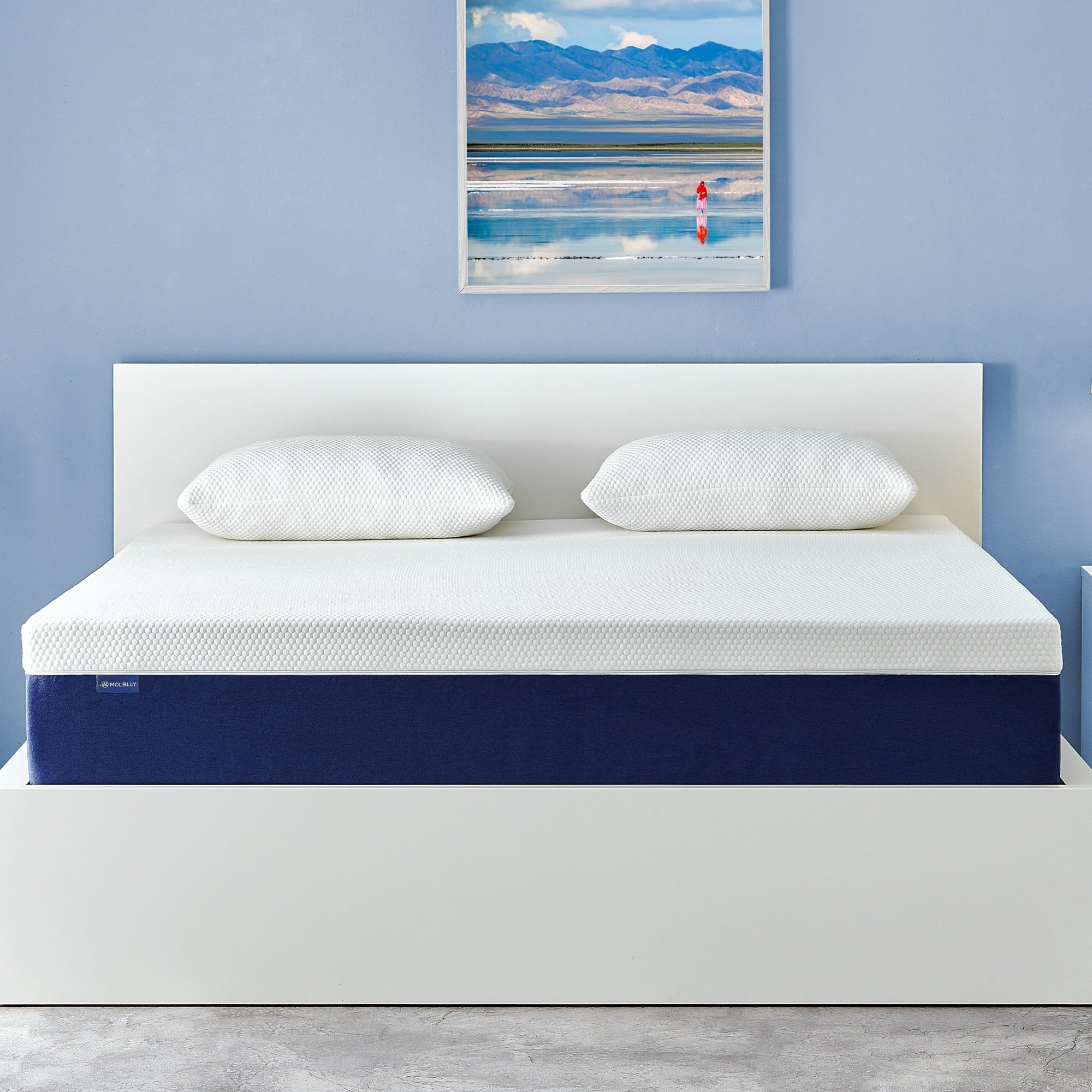 12 Full Size Medium Plush Mattress Gel Memory Foam Support Bed-in-a-Box
