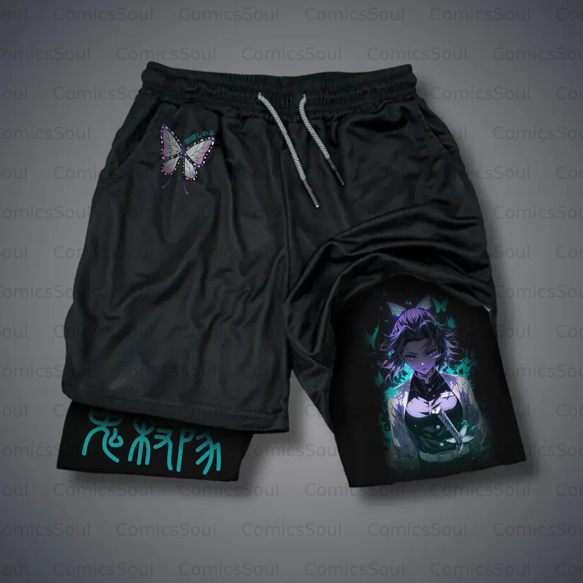 Unisex Casual Anime Streetwear Shorts