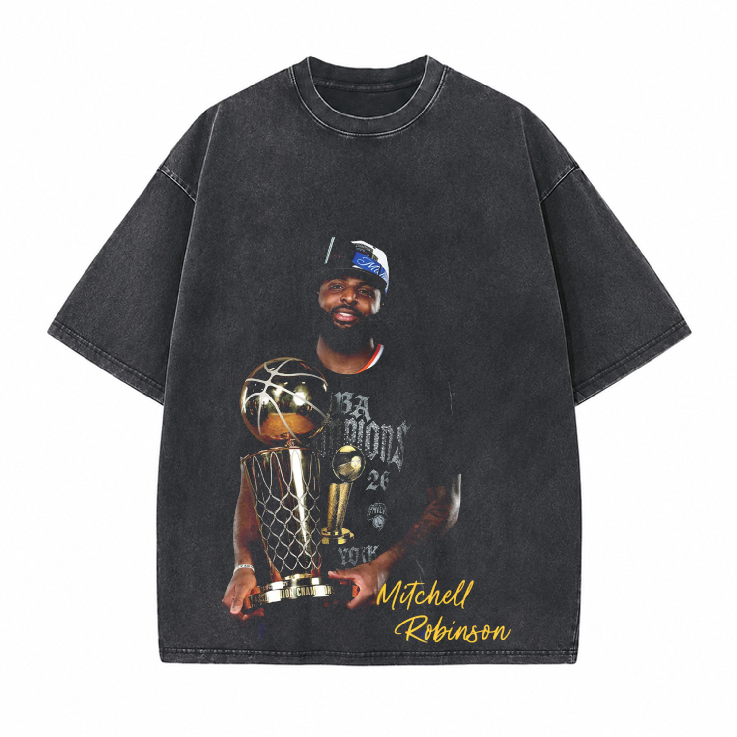 Mitchell Robinson Printed Unisex Washed T-Shirt
