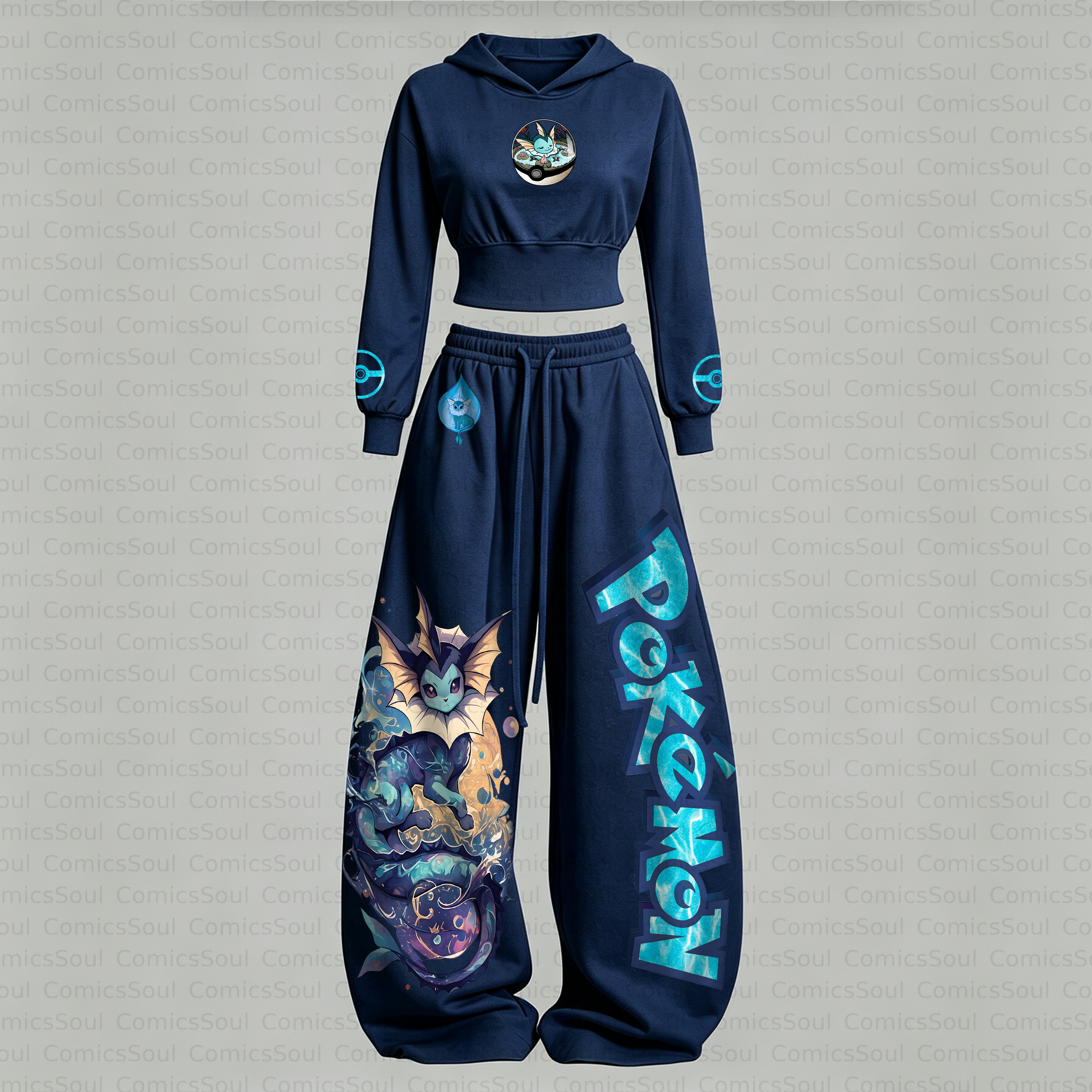 Pokémon Hoodie & Pants Two Piece Tracksuit Set 3050991 TeeThreads Sustain the Scene with Custom Apparel