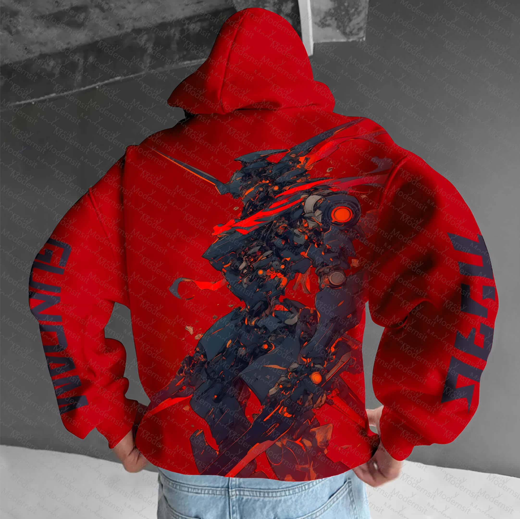 Unisex “Comicssoul” Anime Graphic Streetwear Vintage Hoodie