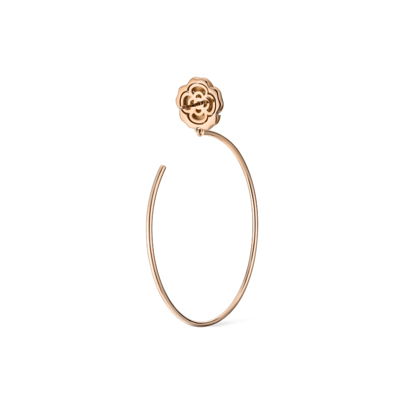 Replicate Extrait de Camélia hoop earrings(1:1 replica) - Original Replica Club