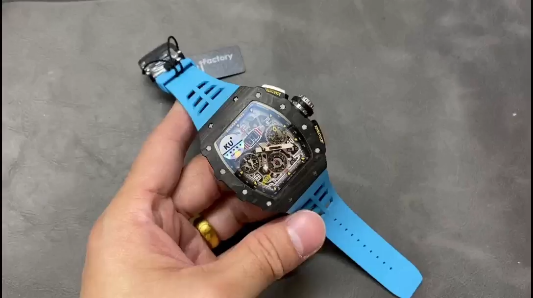 Richard Mille RM 11-03 Automatic Flyback Chronograph Blue Watch