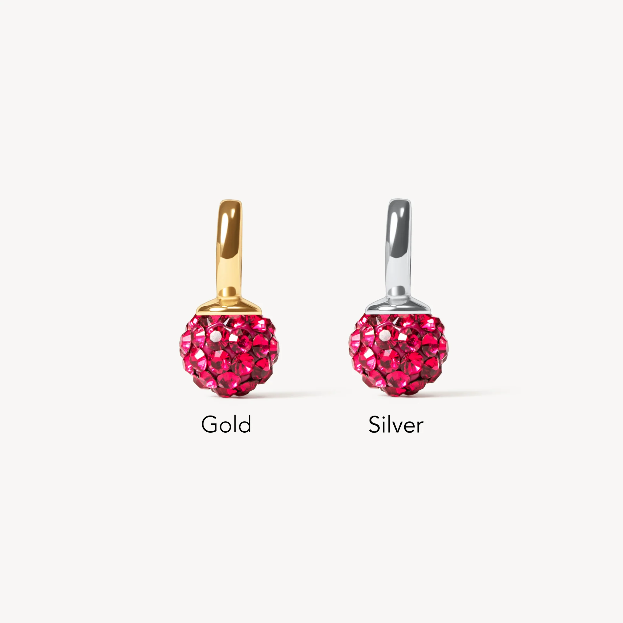 Mini Birthstone Sparkle Ball™ Charm
