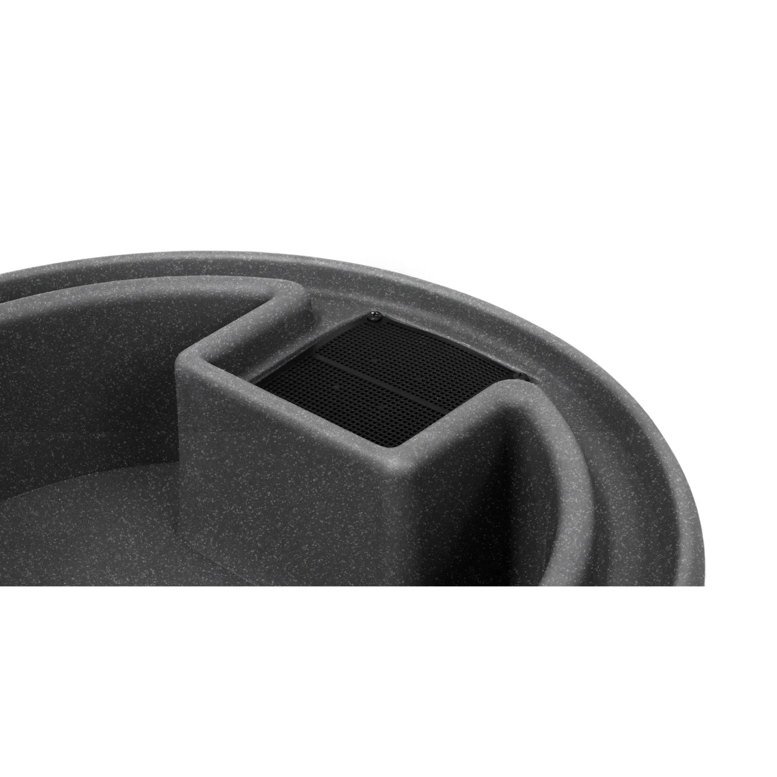 Good Ideas IMP-D50-DAR Impressions Downton Rain Saver Rain Barrel, 50 Gallon, Dark Granite - Image 10