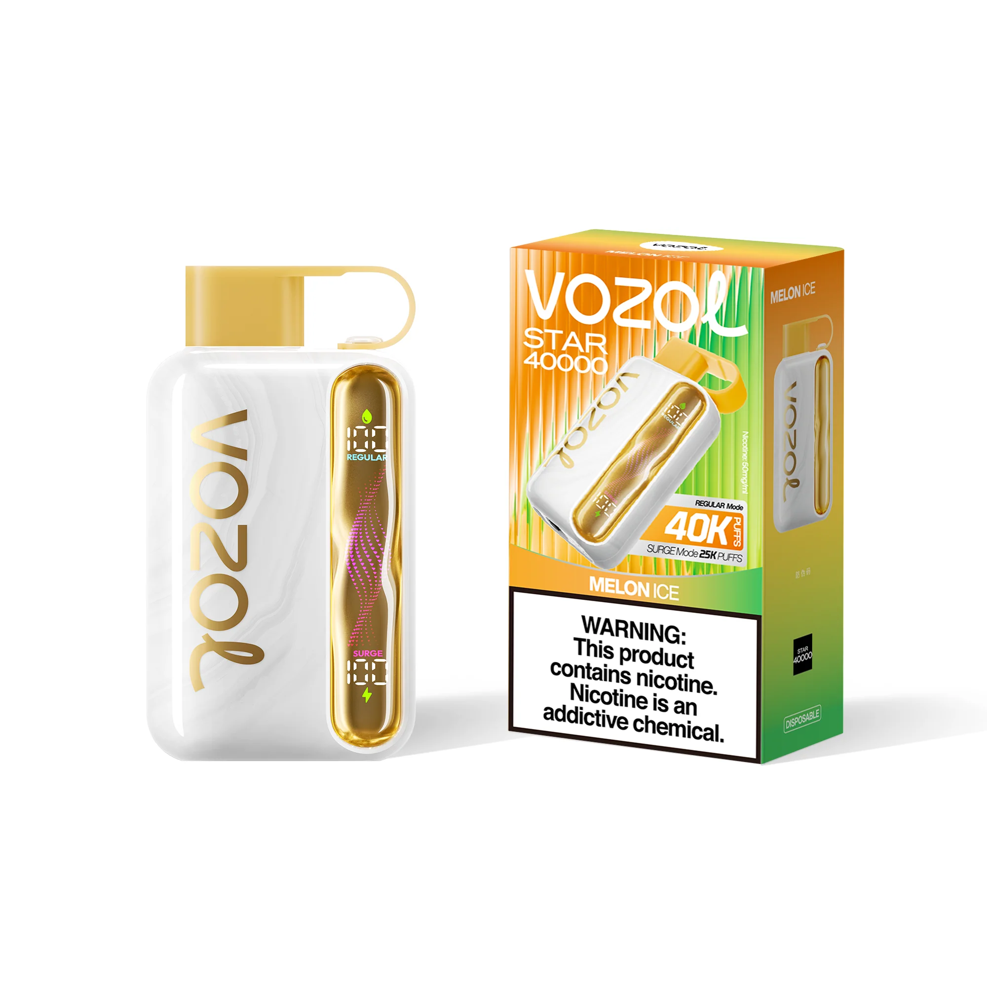 VOZOL STAR 40K eldobható e-cigaretta (minden íz)