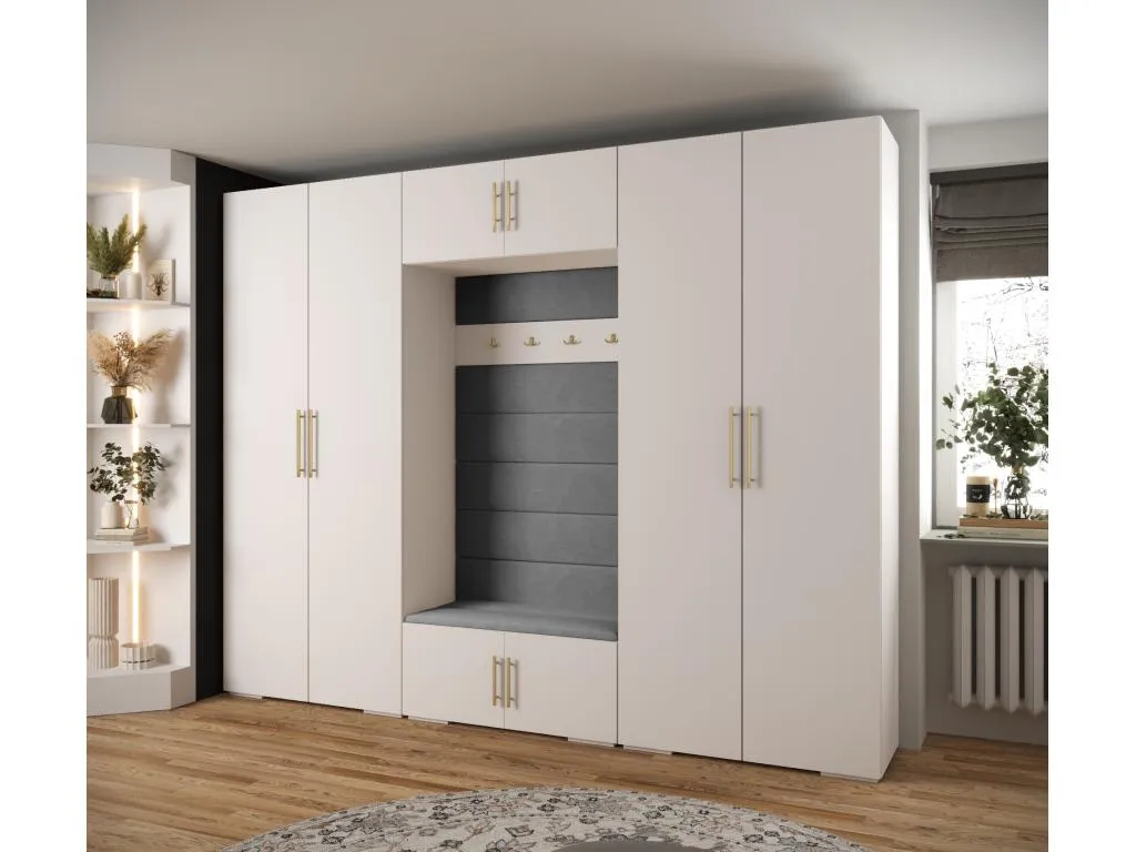 Decocasaes 3 armario con puertas batientes 236.7/300/47 towu45533