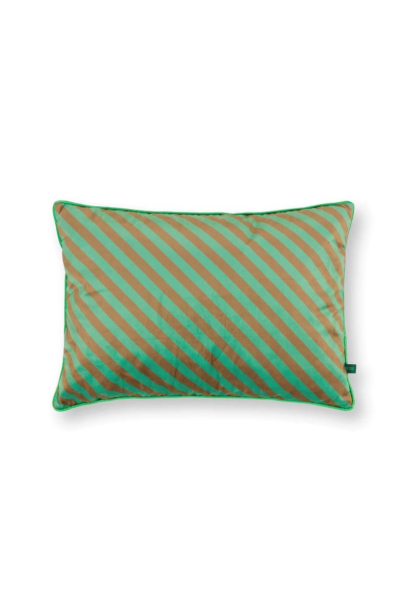 Cushion Block Stripes Green
