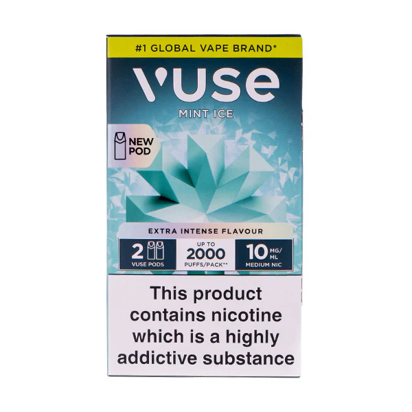 elfbar elfa kaufen Vuse Pro One Box Mint Ice Tea Vuse EPod 2.0 Pods: Mint Ice (2pk)