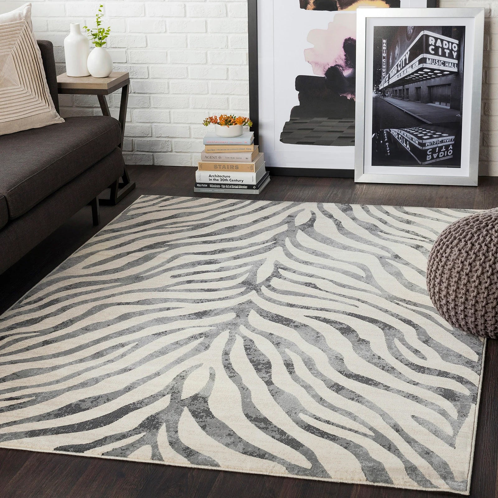 Blokker Zarae Vloerkleed 160 x 220 cm - Lichtgrijs