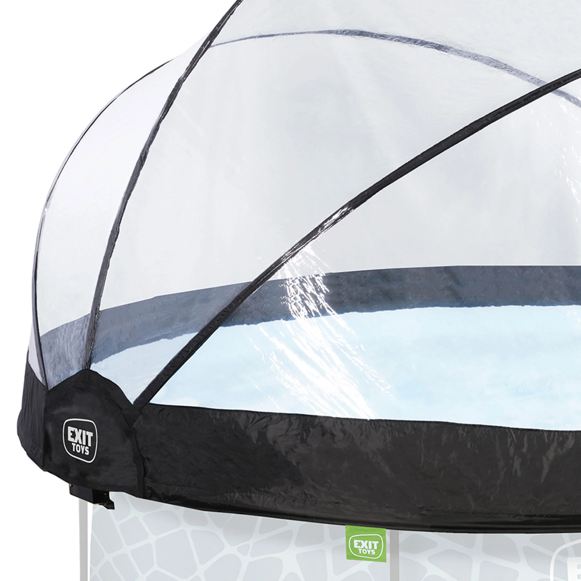 EXIT Toys UV Resistant Pool Covers, PVC Transparent, 104" x 104" x 55" - Image 21
