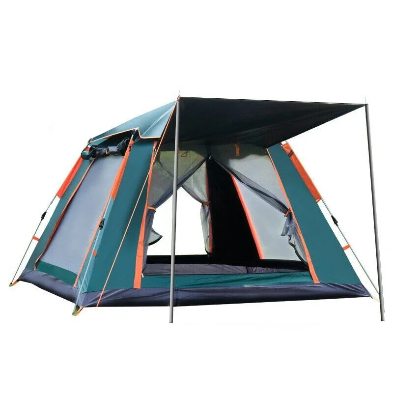 4 Person Family Camping Tent 4 Season Waterproof Anti-UV Windproof Tents Family - Image 7