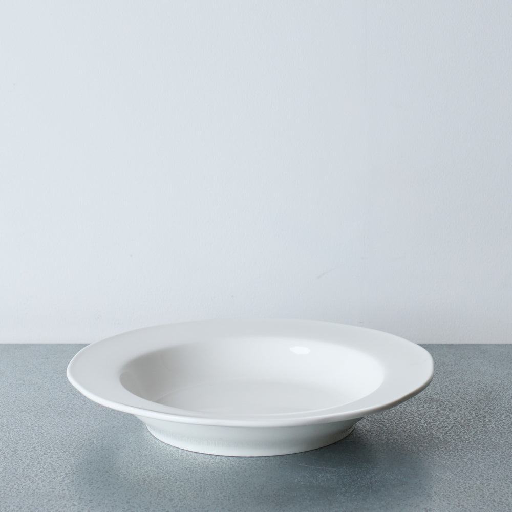 Assiette creuse Silhouette - Blanc