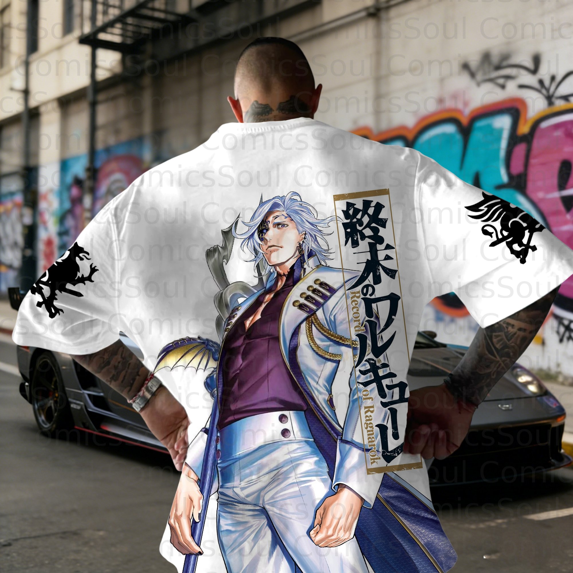 Unisex Anime Inspired Vintage T-Shirt