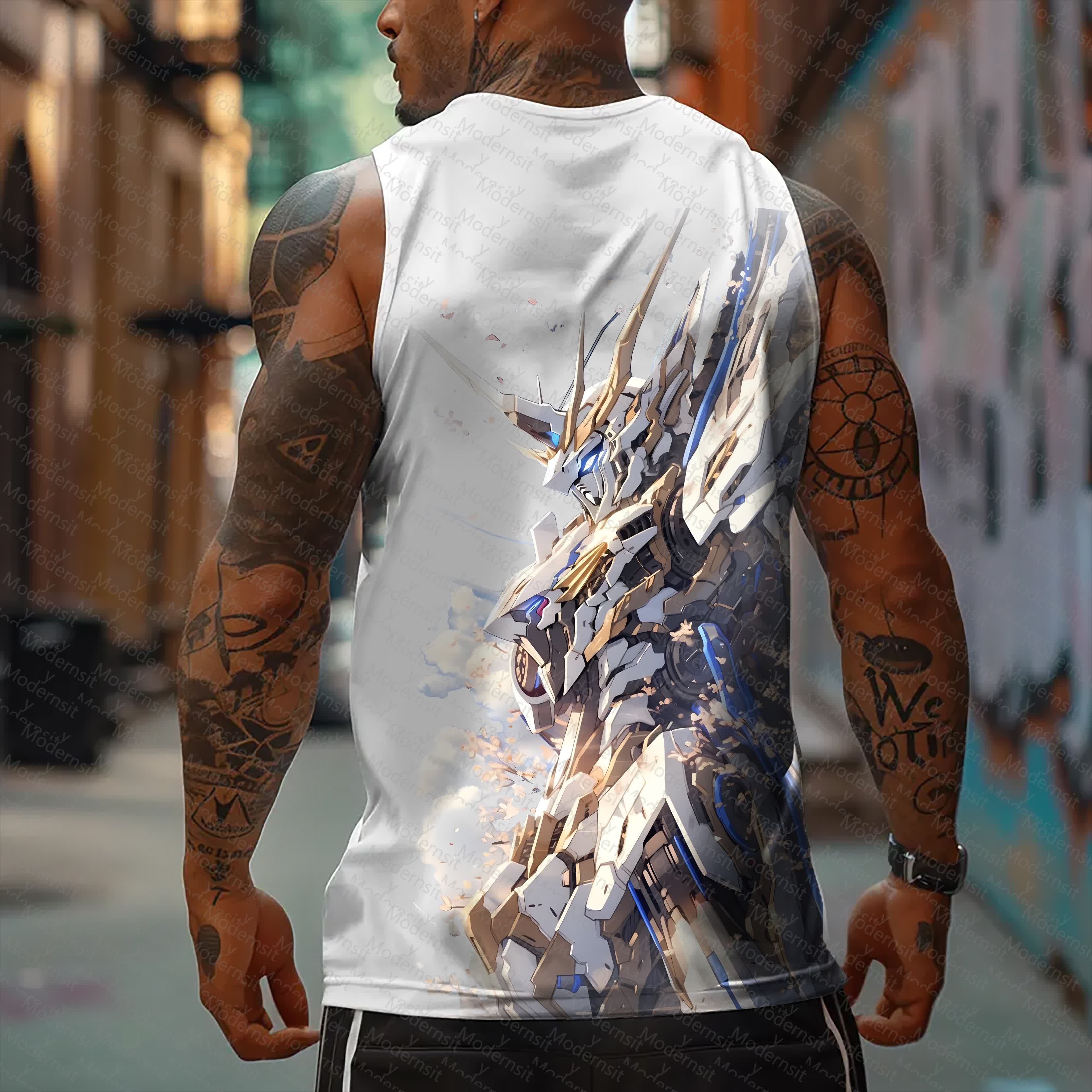 Unisex  “Comicssoul” Casual Anime  Tank Top