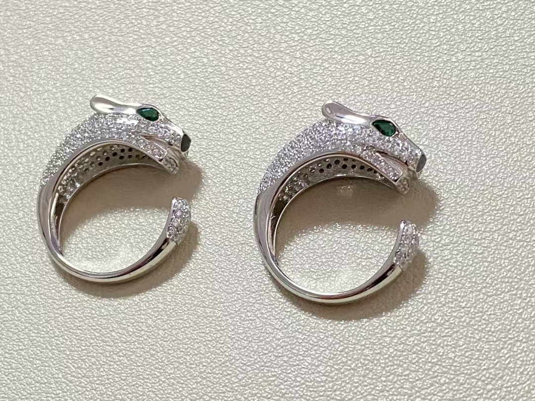 Cartier Leopard Head Ring - Original Replica Club