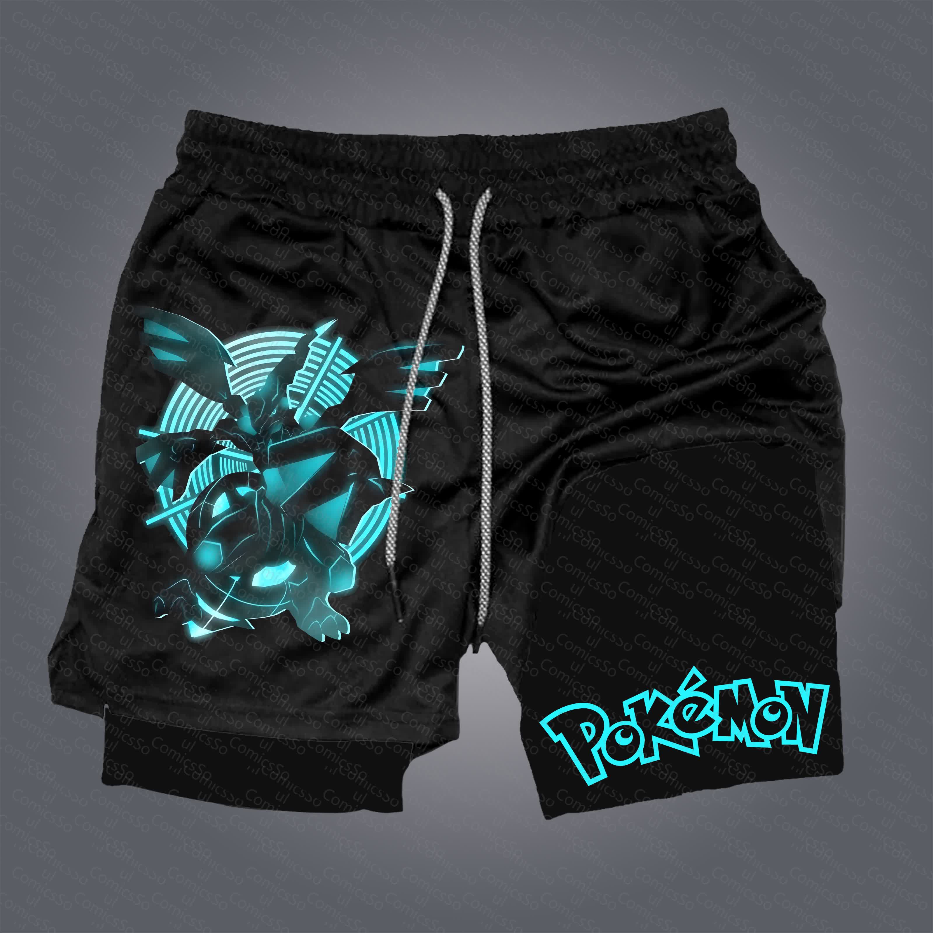 Unisex  “Pokemon” Casual Anime Streetwear Shorts
