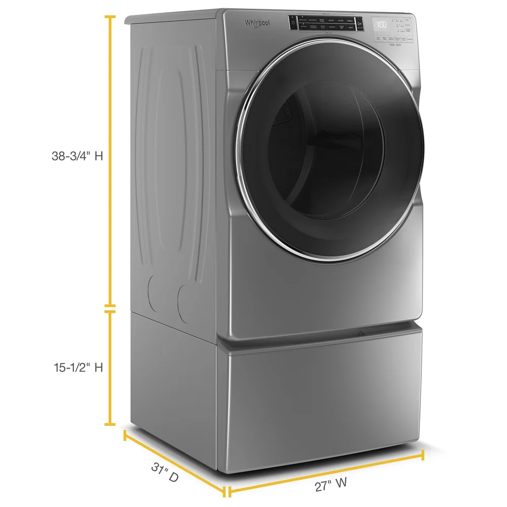 WHIRLPOOL WED8620HC front load electric dryer - Image 5