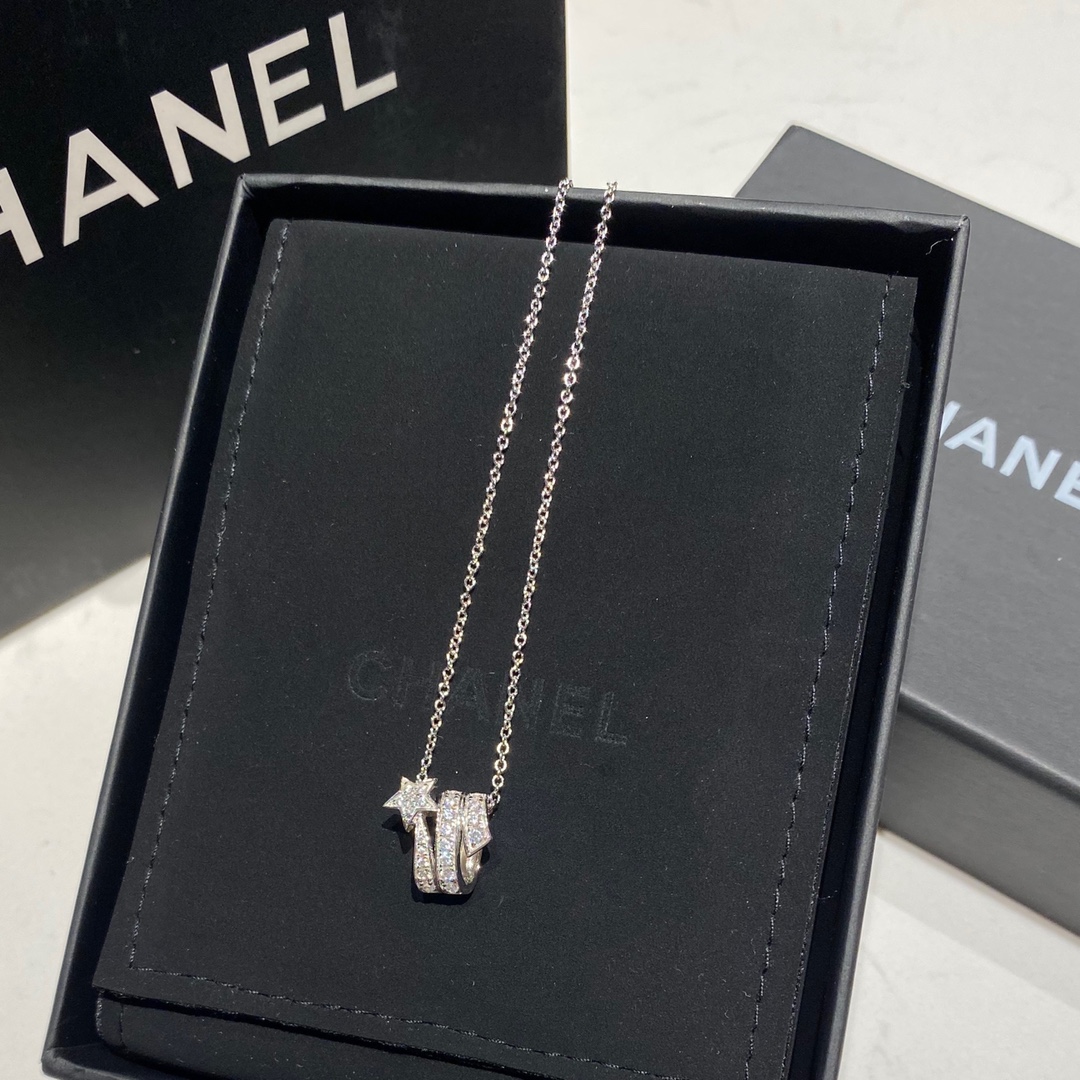 Chanel Etoile Filante Comete Necklace - Original Replica Club
