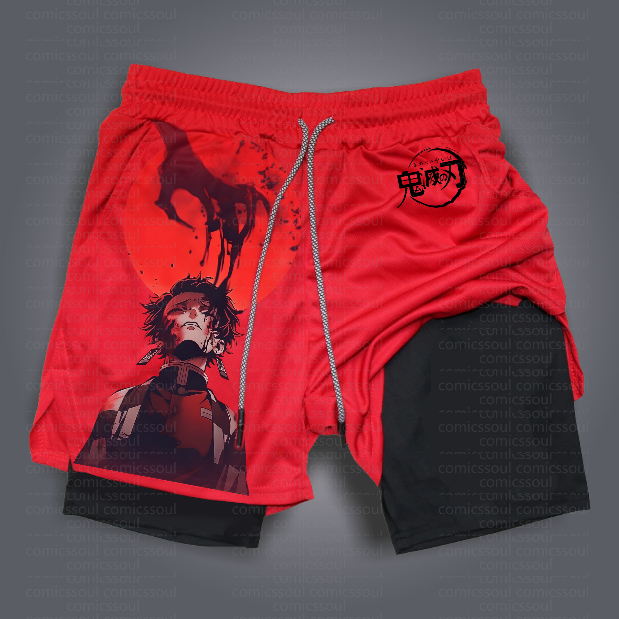 Unisex “ Comicssoul” Casual Streetwear Shorts
