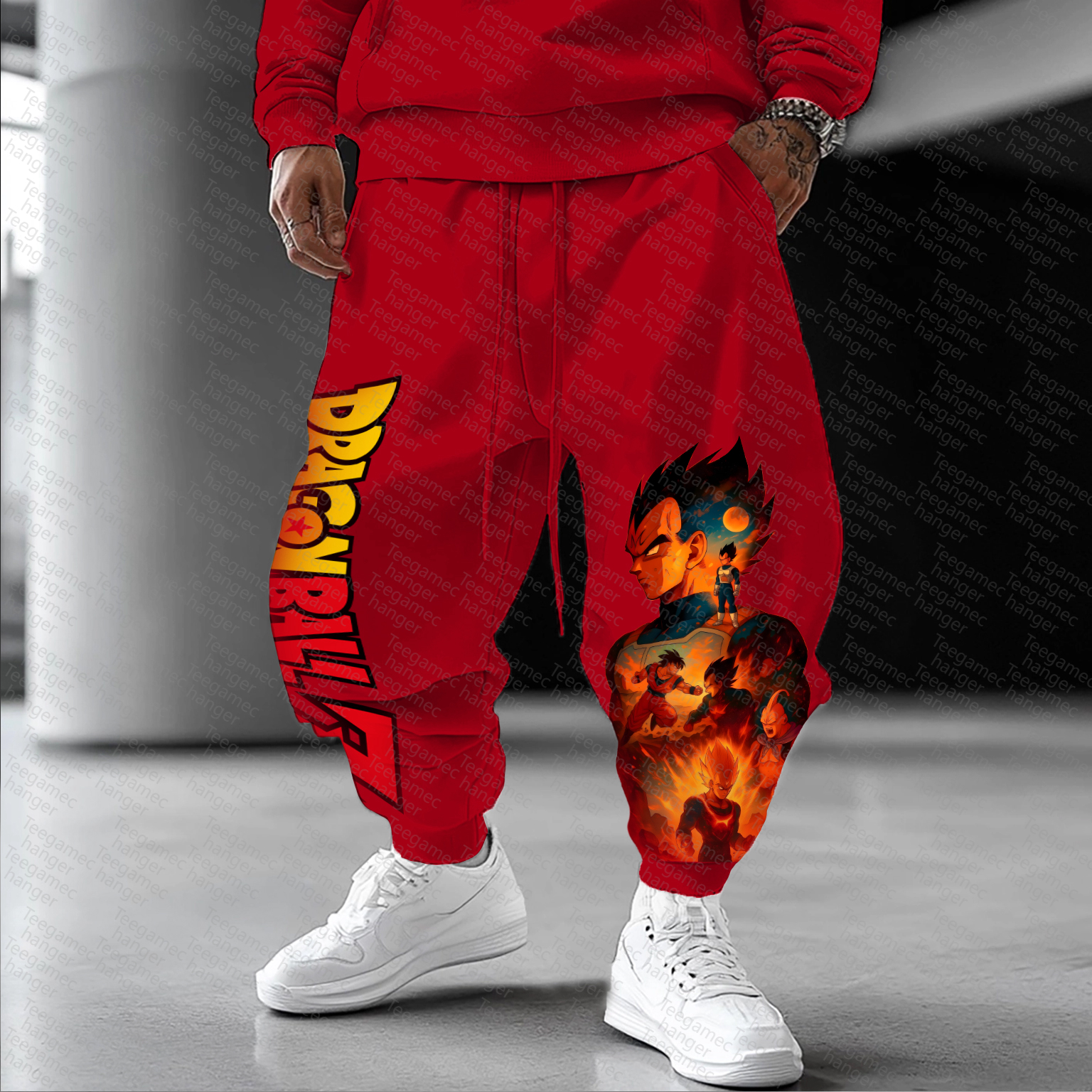 Unisex  Casual  Streetwear Pants