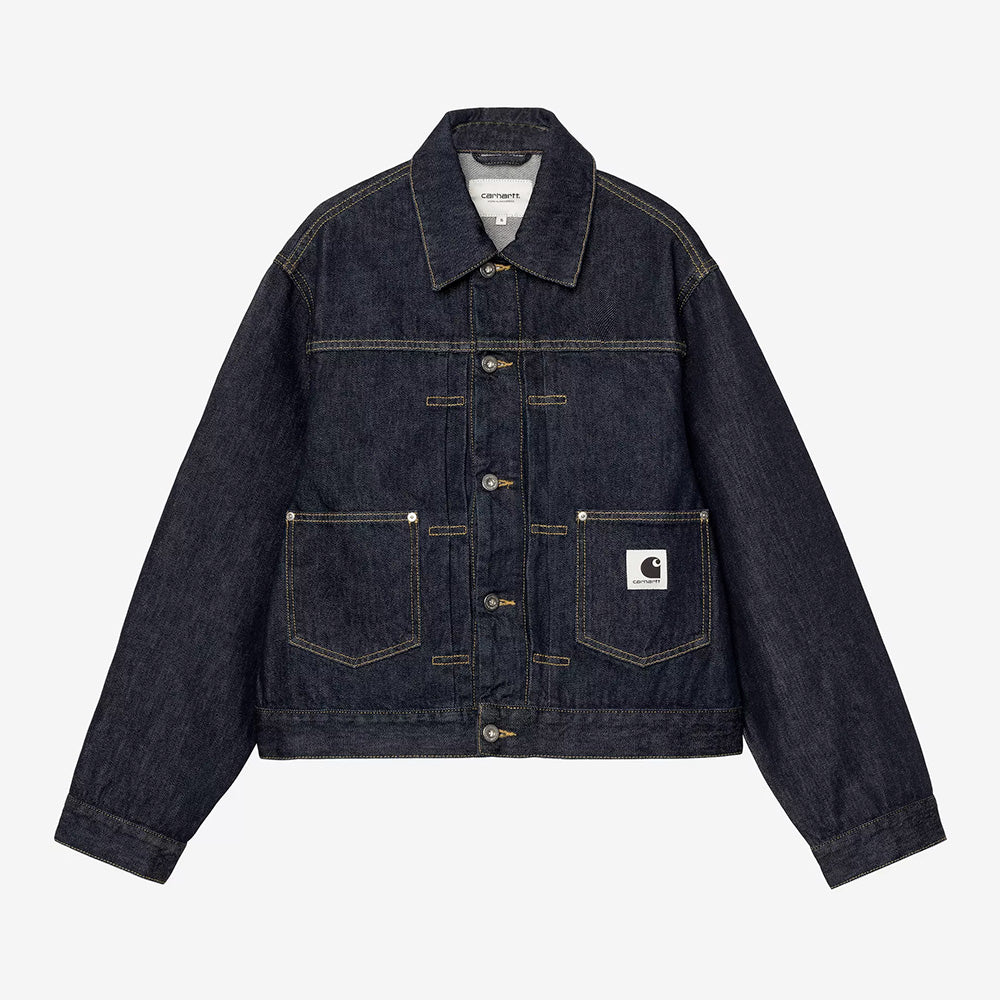 Carhartt WIP - Veste W Belmar Smith Denim - Bleu Rinsed