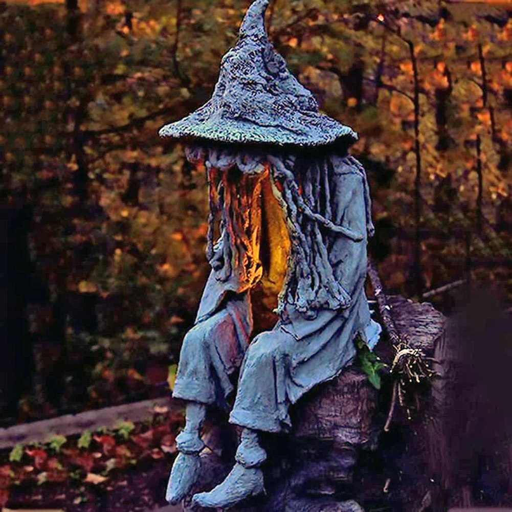 Mystic Witch™ - Solar-Powered Statue Light - Image 6 Mystic Witch™ - Solar-Powered Statue Light - Image 6