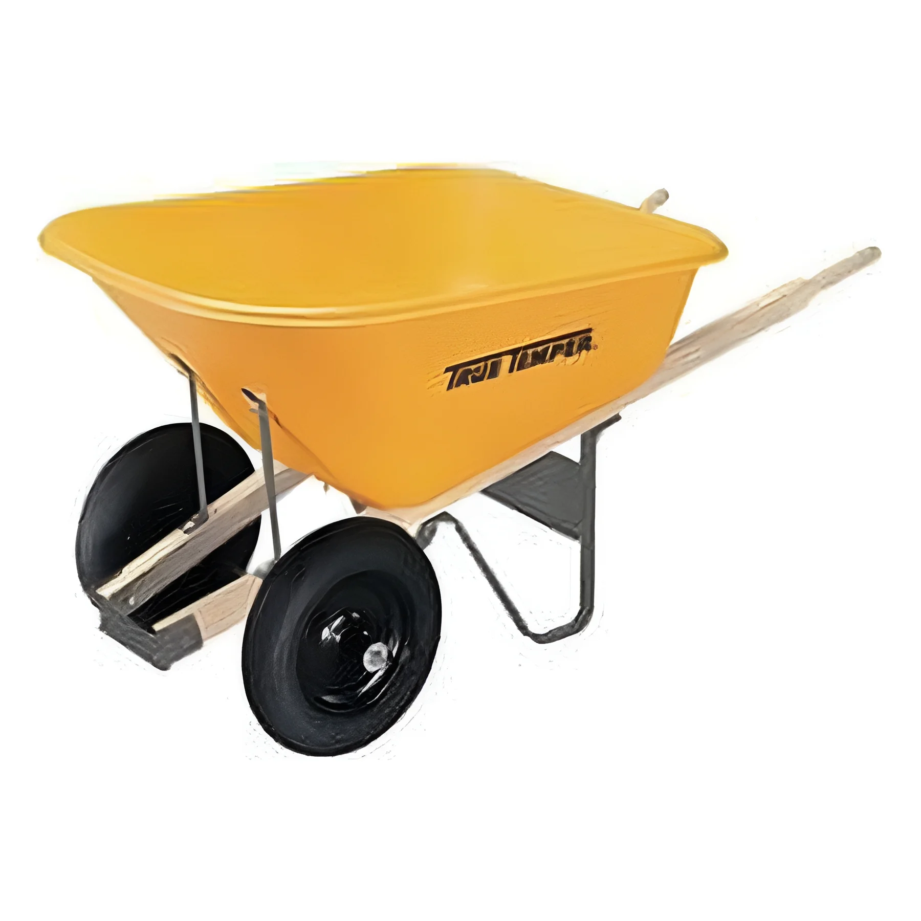 True Temper / Ames - RP810 - Ames 8 Cubic Foot Poly Wheelbarrow With Dual Wheels - Image 2