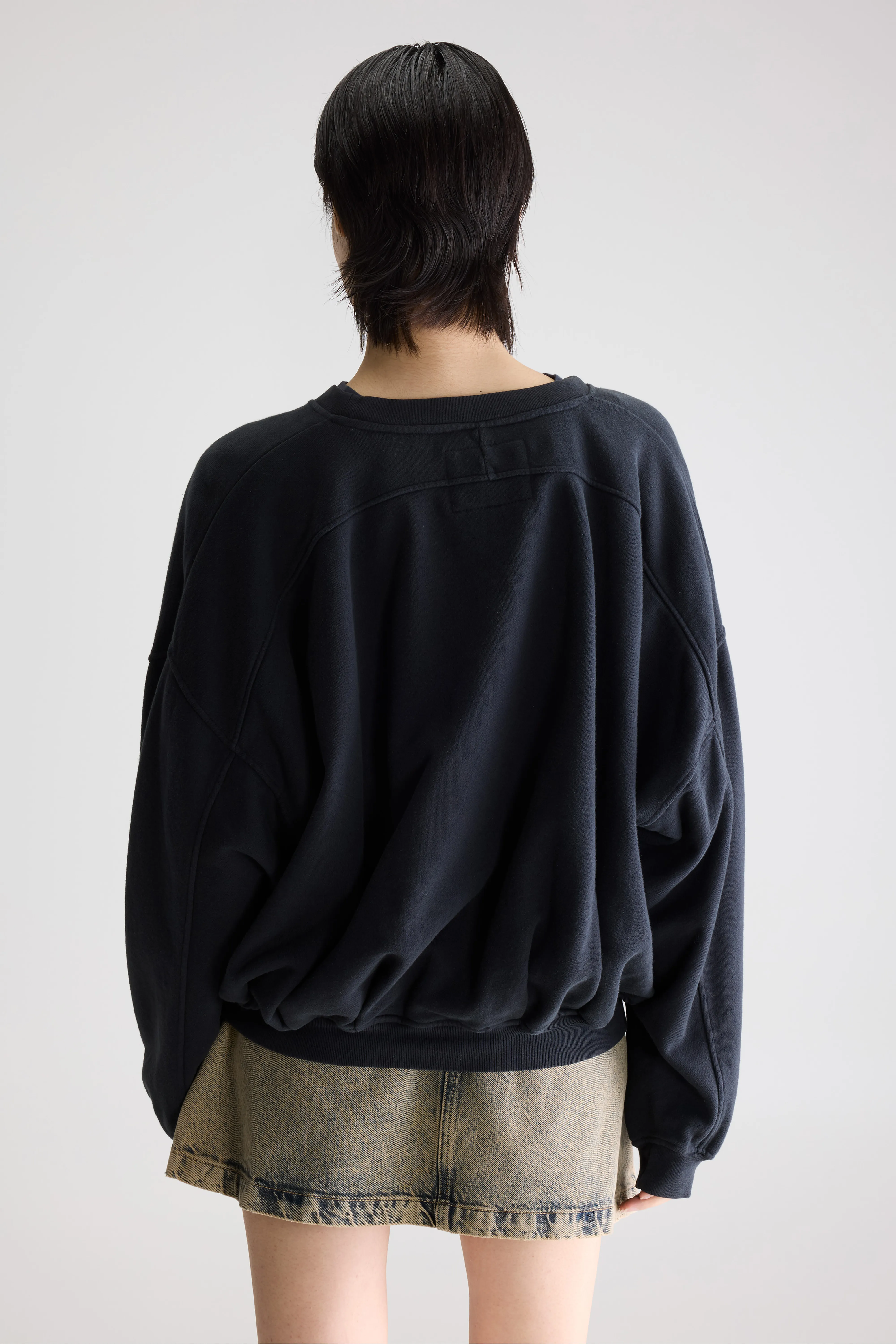 Bellerose Finko short sweatshirt (261 / W / NAVY)