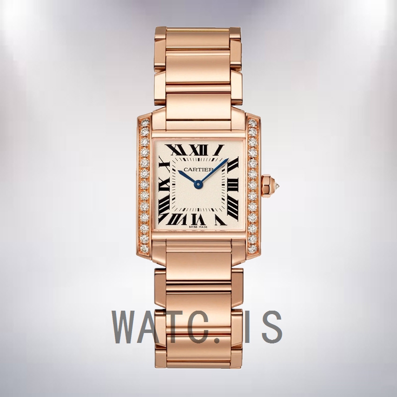 Cartier Tank Francaise Ladies WJTA0023 25mm/34mm Quartz