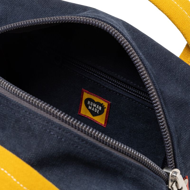 HUMAN MADE CANVAS BOSTON BAG SMALL