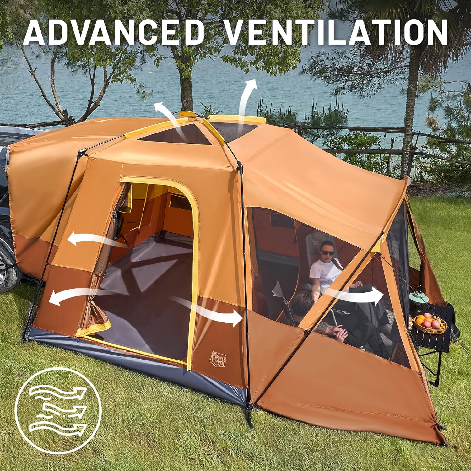 TIMBER RIDGE SUV Tent, 5-9 Person, 13' W x 10' L x 7.1' H - Image 16 TIMBER RIDGE SUV Tent, 5-9 Person, 13' W x 10' L x 7.1' H - Image 16