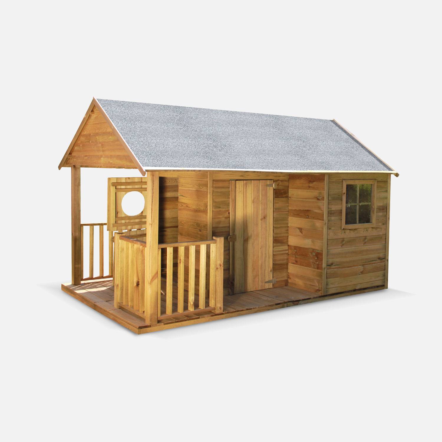 Rose - Casita de madera infantil