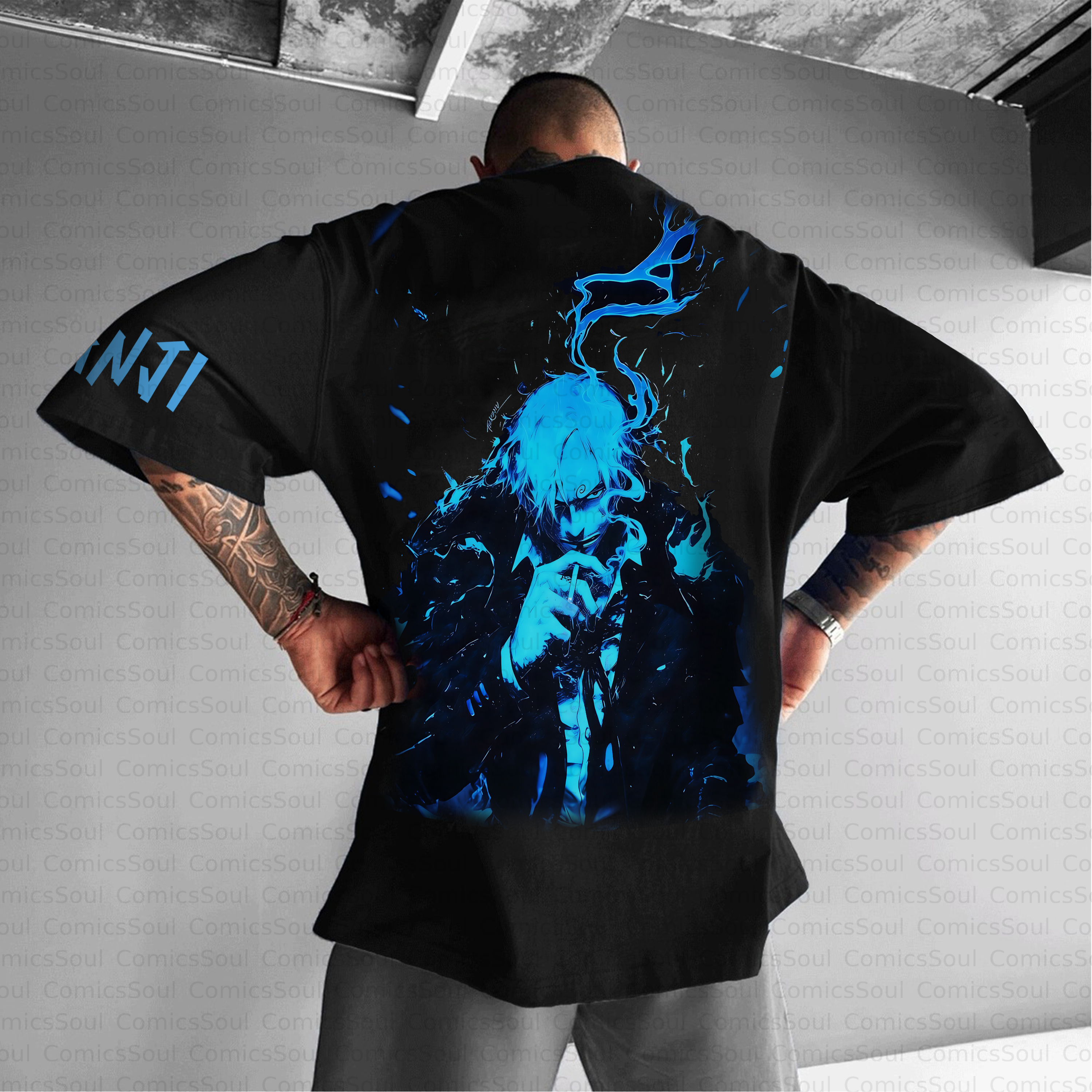 Unisex Anime Inspired Vintage T-Shirt