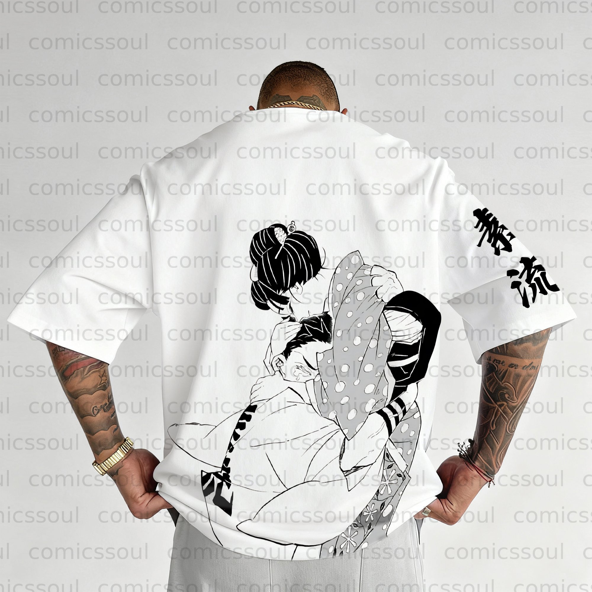Unisex Anime Inspired Vintage T-Shirt