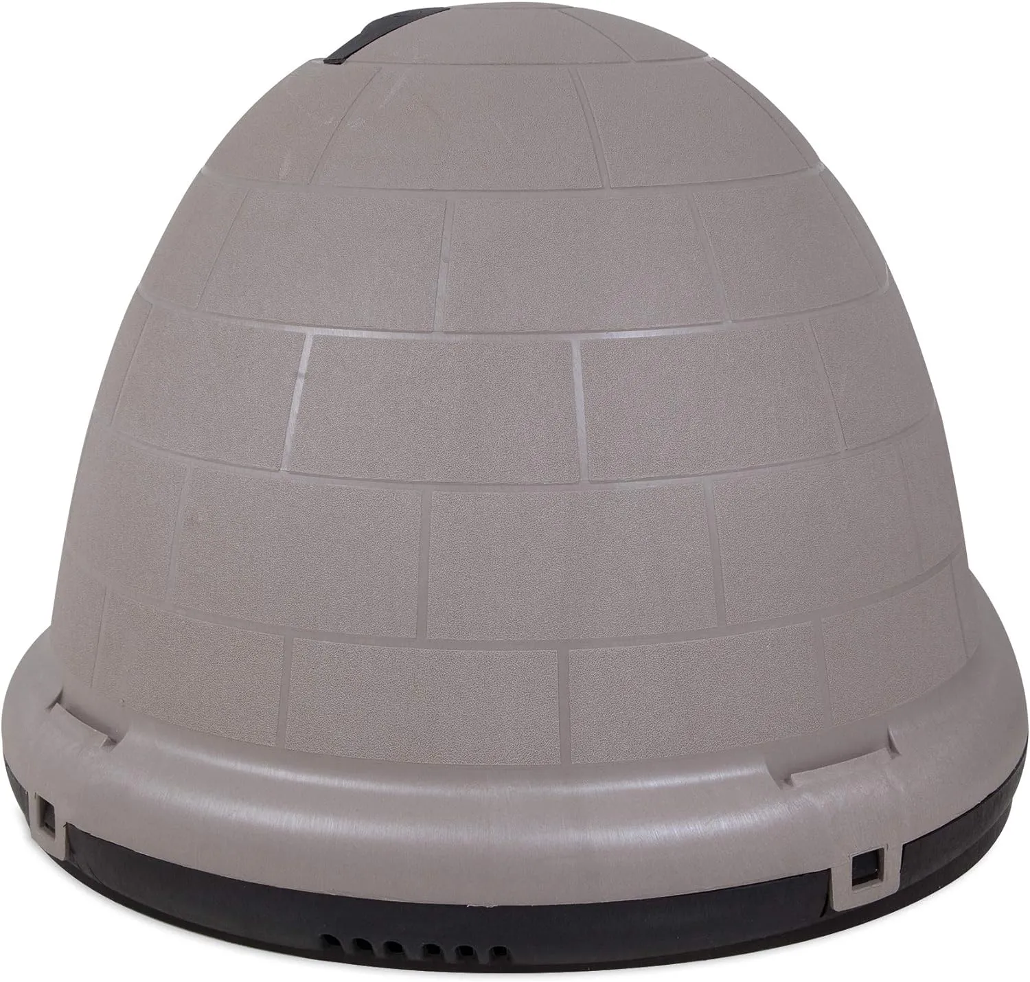 Petmate Indigo Dog House (Igloo Dog House. Made in USA with 90% Recycled Materials. All-Weather Protection Pet