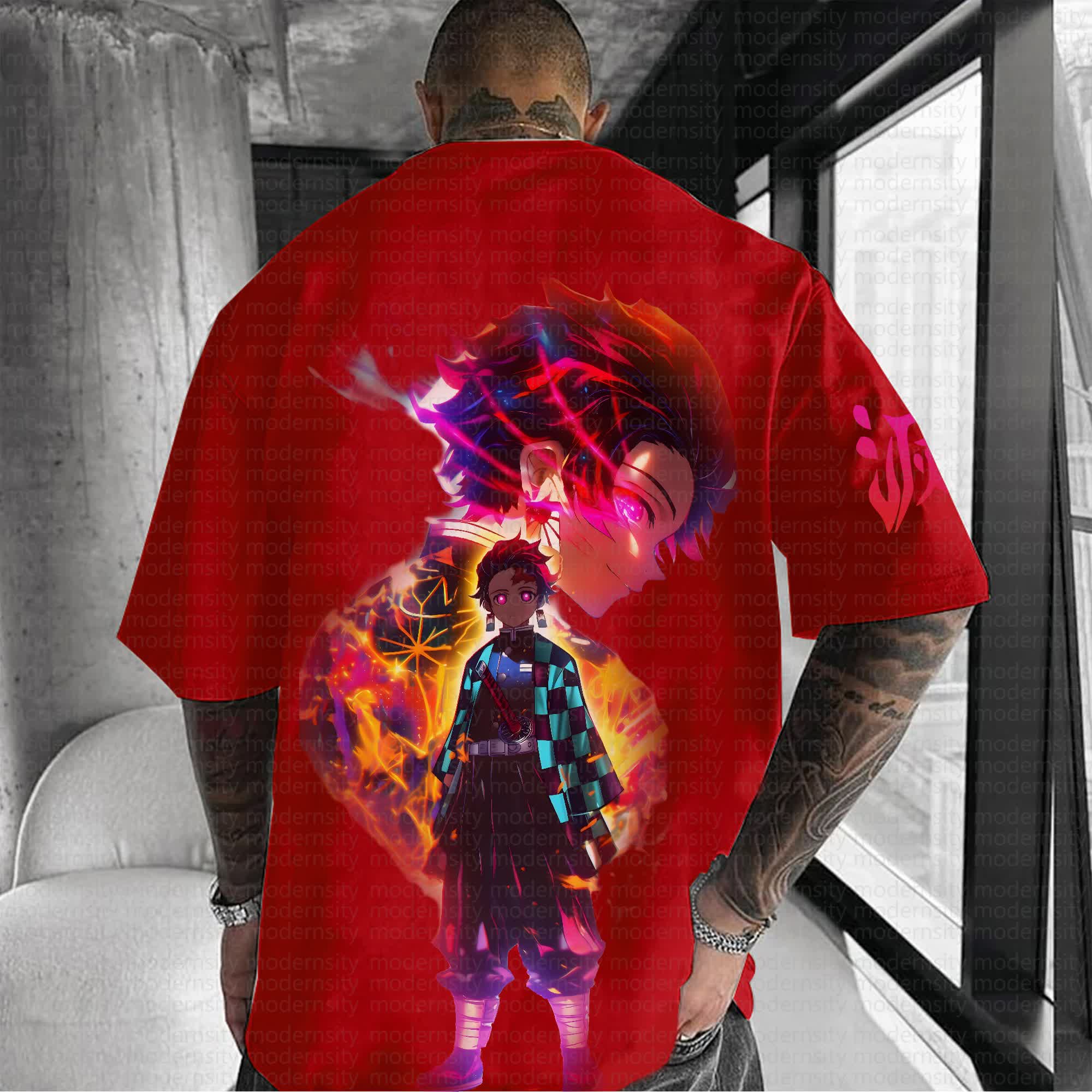 Unisex Anime Inspired Vintage T-Shirt丨Comicssoul