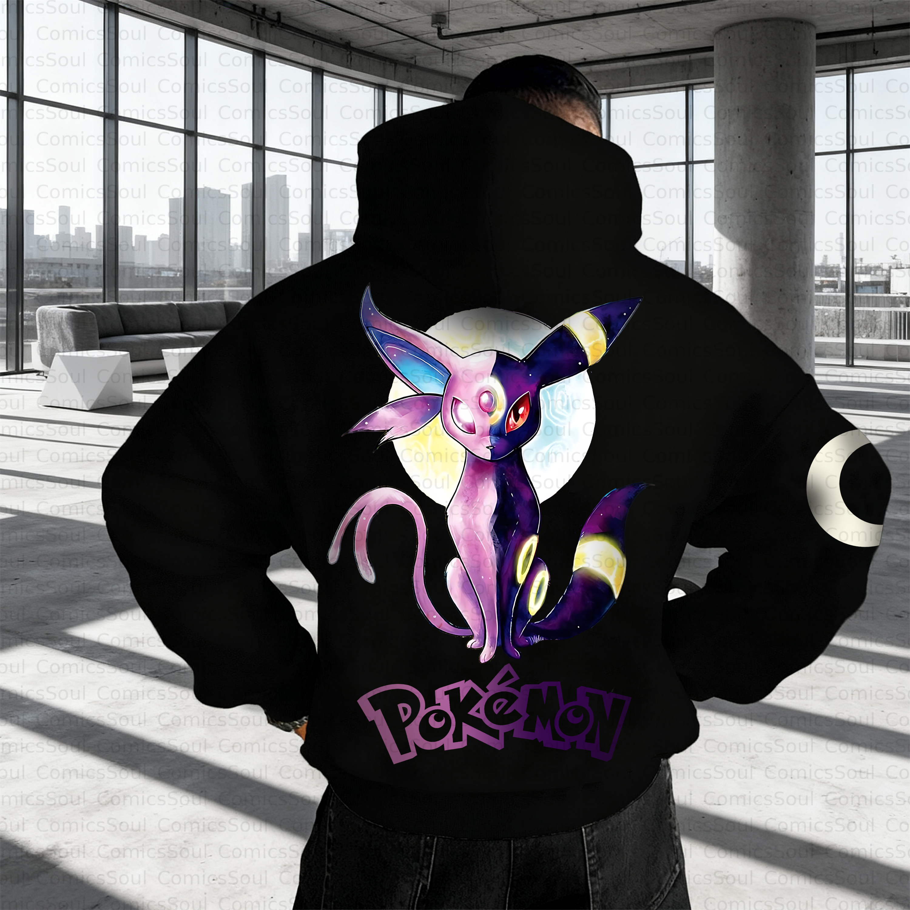 Unisex Anime Inspired Vintage Plush Hoodie