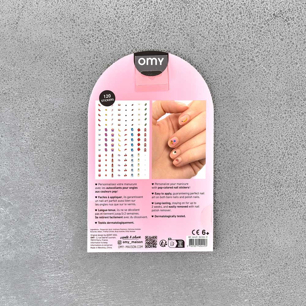 Gommettes pour les ongles - Yummy