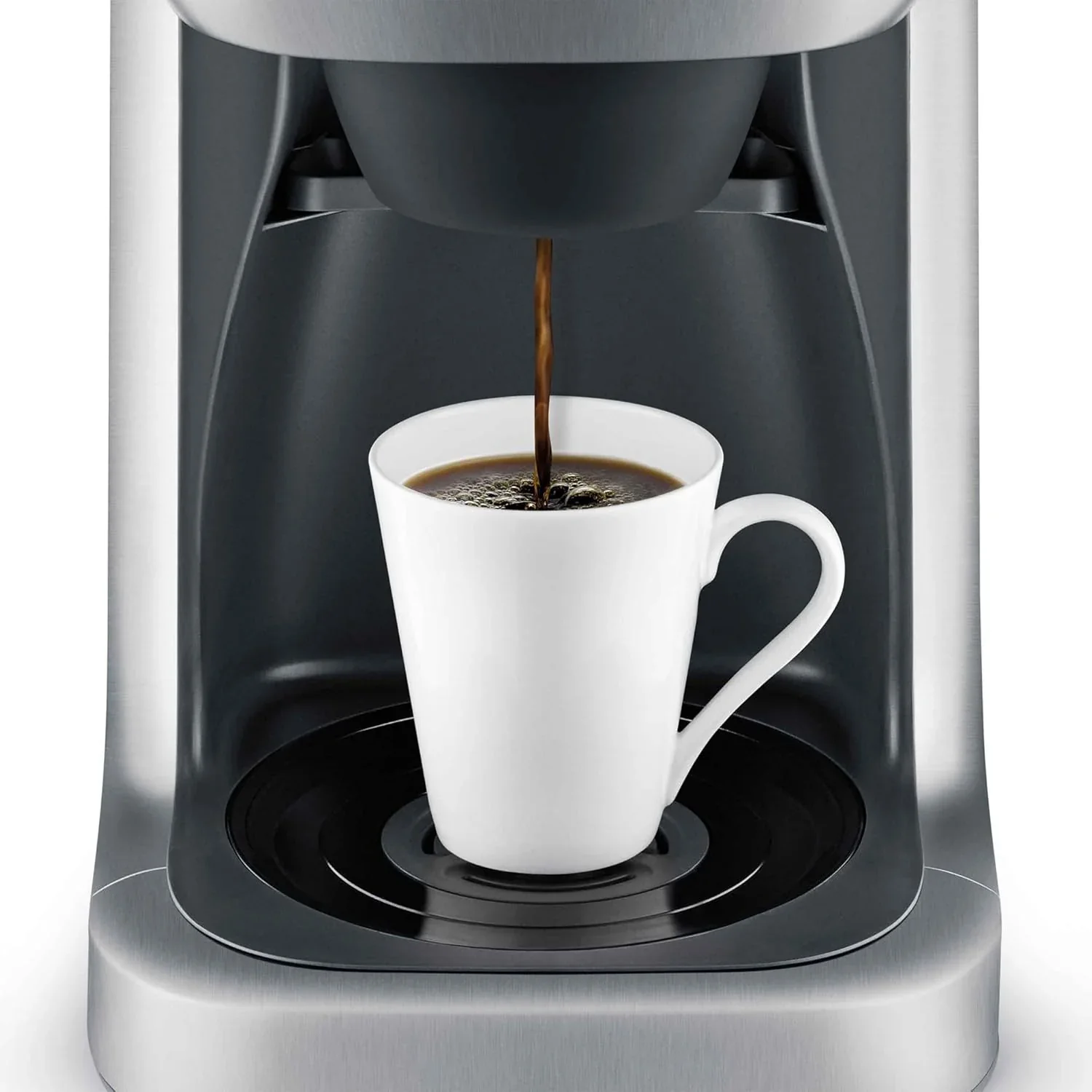 Breville BDC650BSS Grind Control Coffee Maker With Grinder, Brushed Stainless Steel, Thermal Carafe