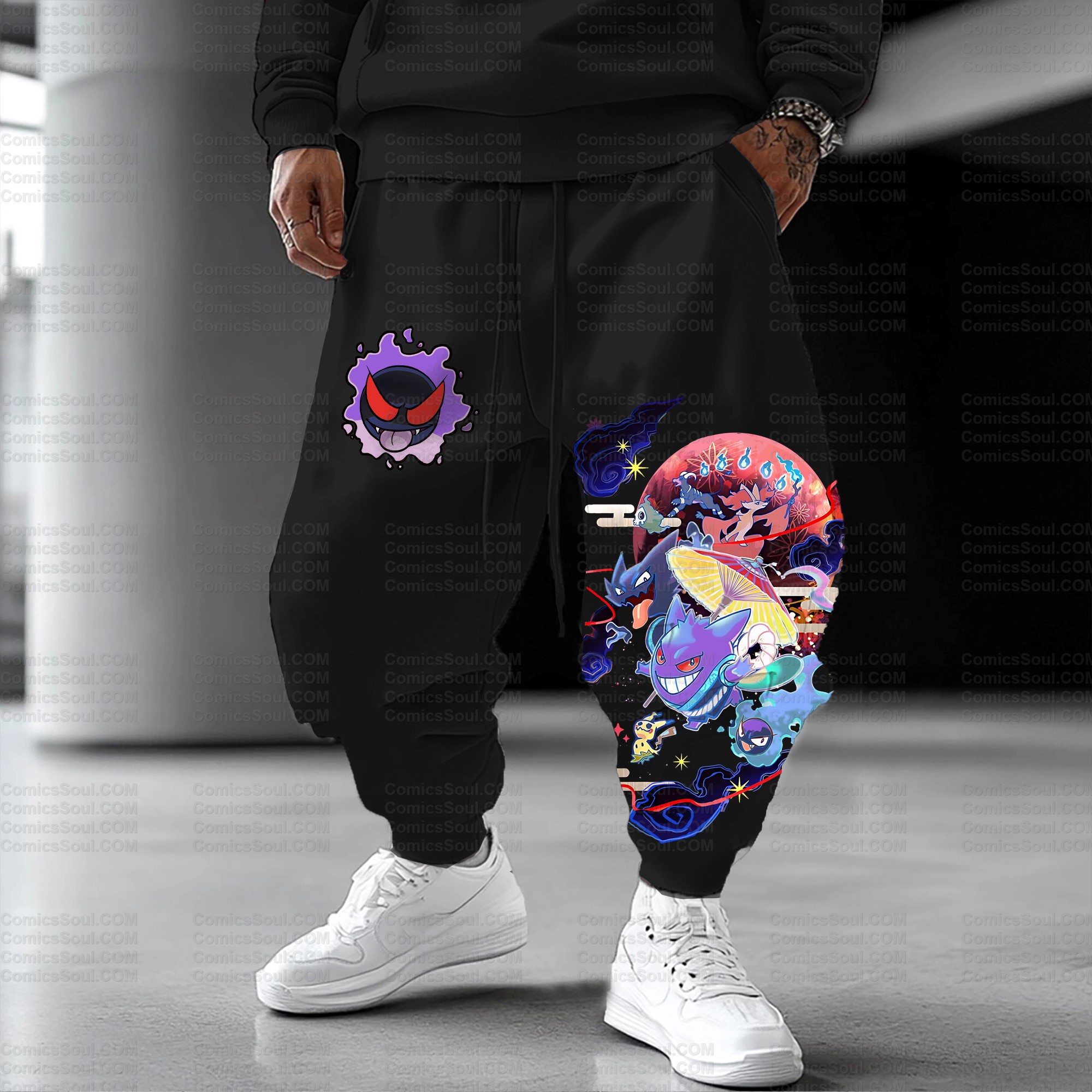 Unisex Anime Inspired Vintage Pants