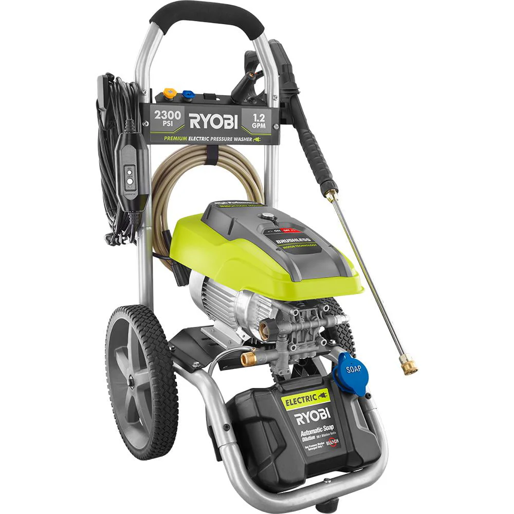 Ryobi 2300 PSI 1.2 GPM High Performance Electric Pressure Washer - Image 3