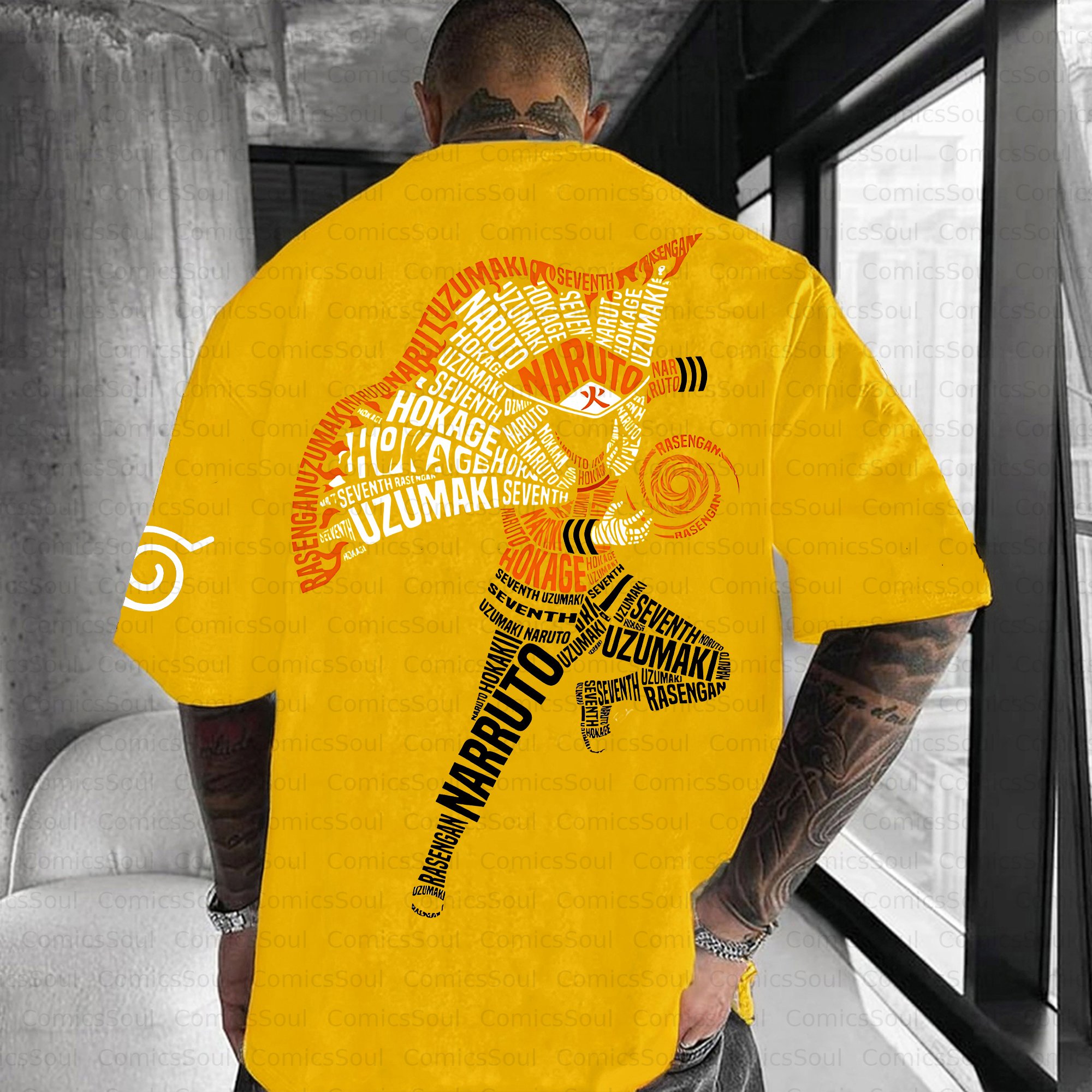 Unisex Anime Inspired Vintage T-Shirt