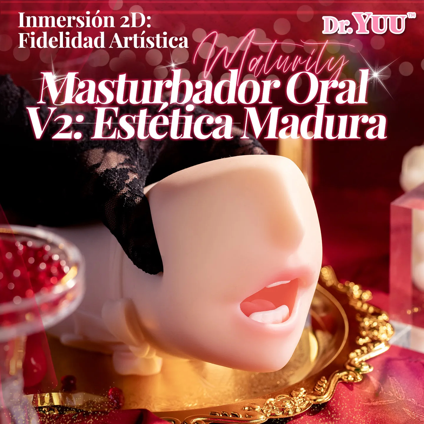 Estética 2D de alta fidelidad para una inmersión total con el masturbador oral de Dr.YUU