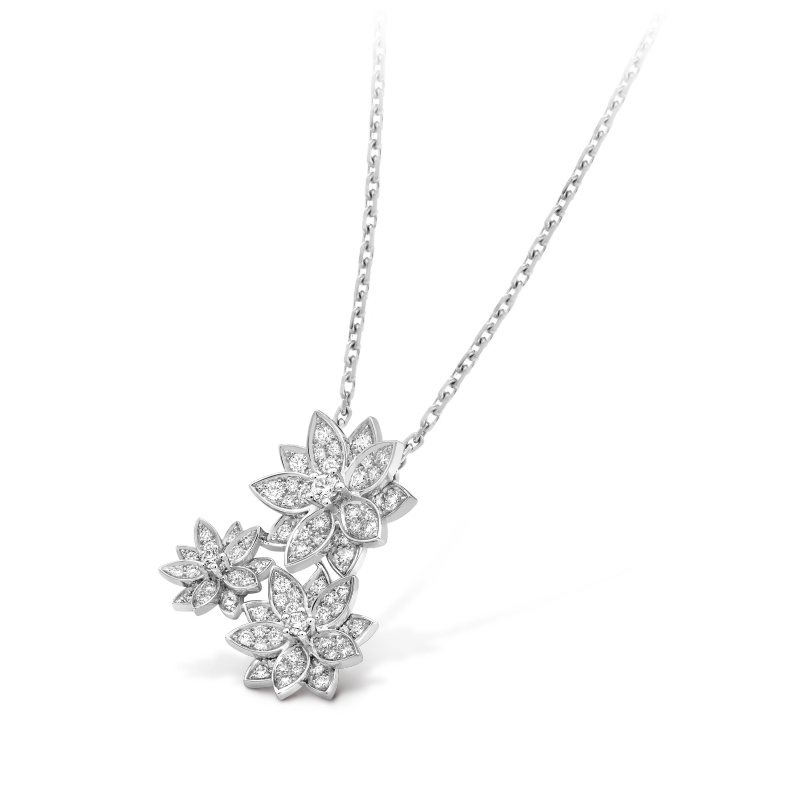 Replicate Lotus pendant, 3 flowers(1:1 replica) - Original Replica Club